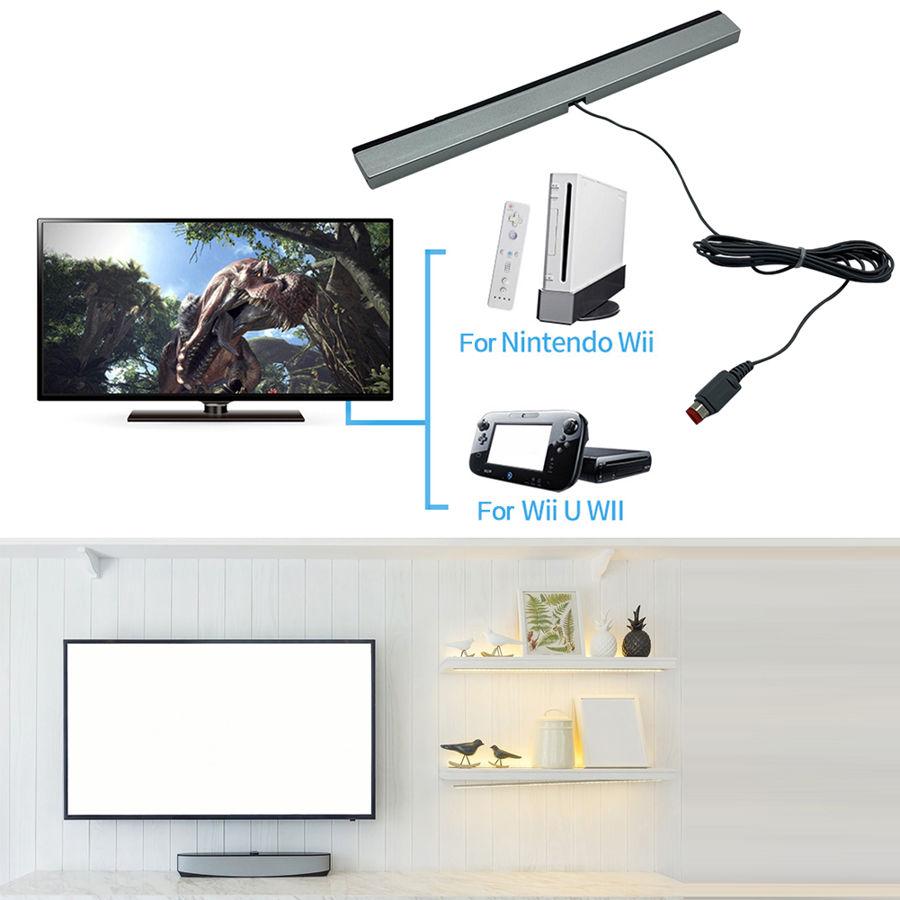 Ir Infrared Receiver - 1/2/5 個有線モーションセンサー受信機延長コード付きリモート赤外線 IR インダクターバー任天堂 Wii/Wii U