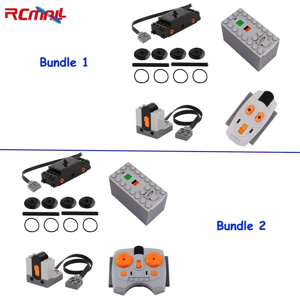 Ir Infrared Receiver - パワーファンクションパーツ用列車線路モーター赤外線スピードリモコンレシーバーバッテリーボックスレゴ用ビルディングブロック