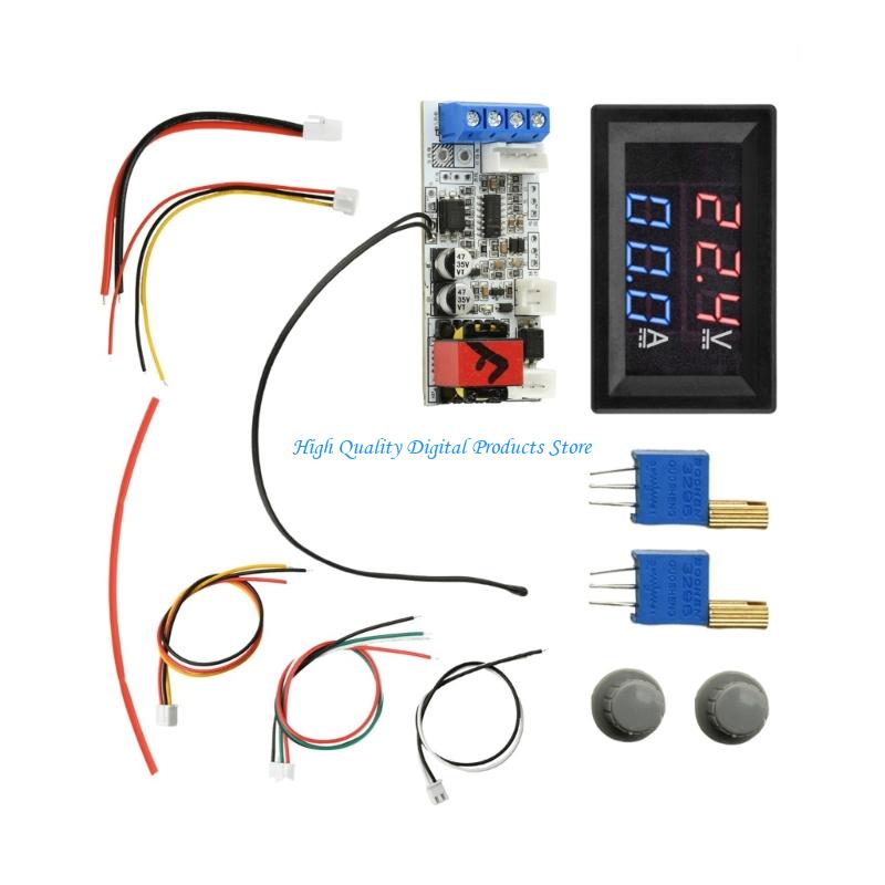 Diy Electronics Lab Equipment - U2JE ダブルディスプレイ電圧電流テスター 0-100V 10A ソーラーシステム監視用