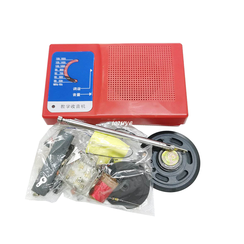 Diy Electronics Lab - Fm amポータブルラジオ教育実験キットDIY電子キット部品組み立てキット生産トレーニング実験室