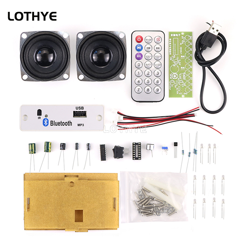 Diy Elektronic - ミニアンプオーディオ Bluetooth 3W*2 スピーカー製作キット DIY 電子キット