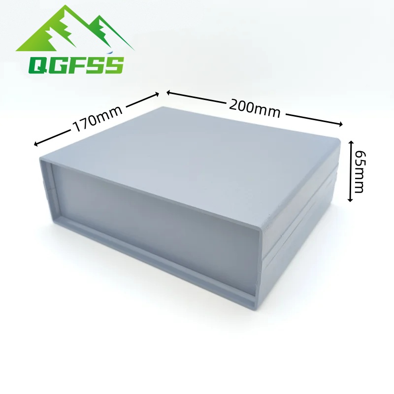 Diy Electronics Storage - 電子プロジェクト用PCBジャンクションボックス,プラスチックボックス,ネジ付きDIYワイヤ接続ボックス,200x170x65mm, 1個