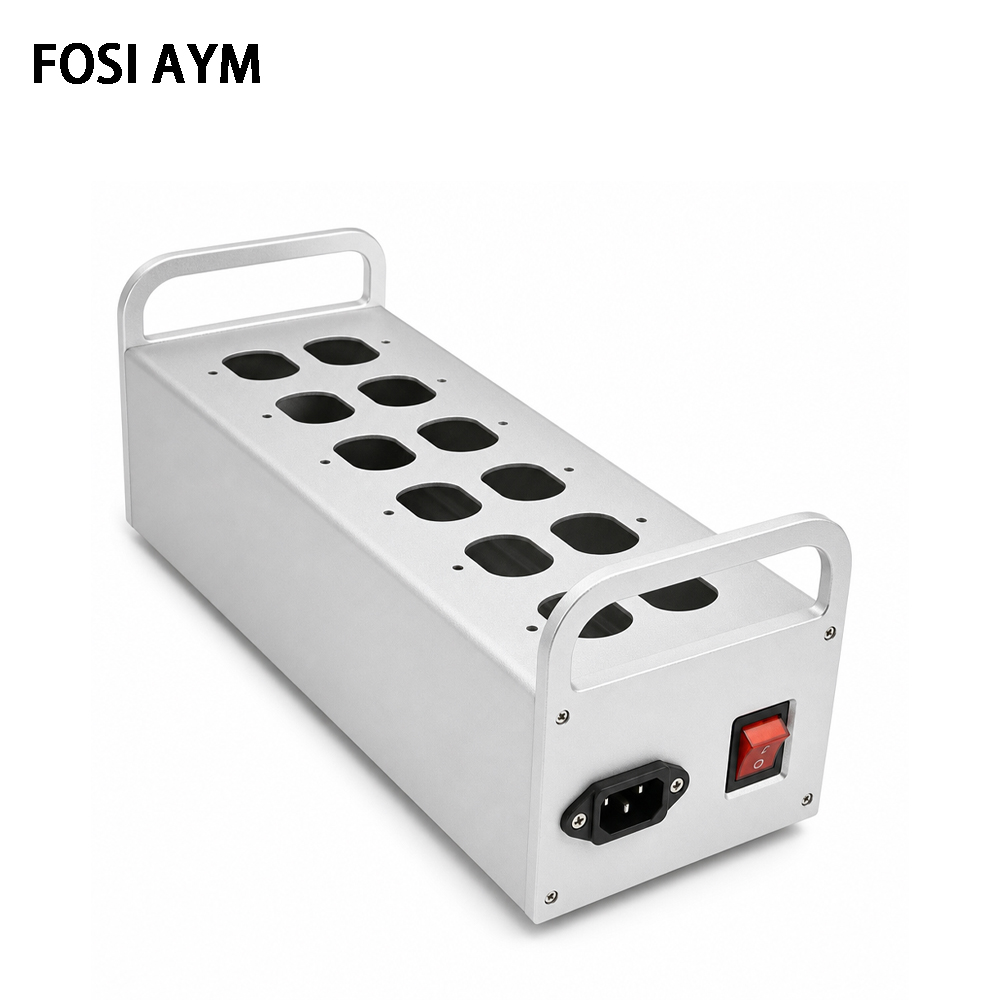 Diy Analog Electronics - 130x90x340mm FOSI AYM アルミニウム 12 コンセント