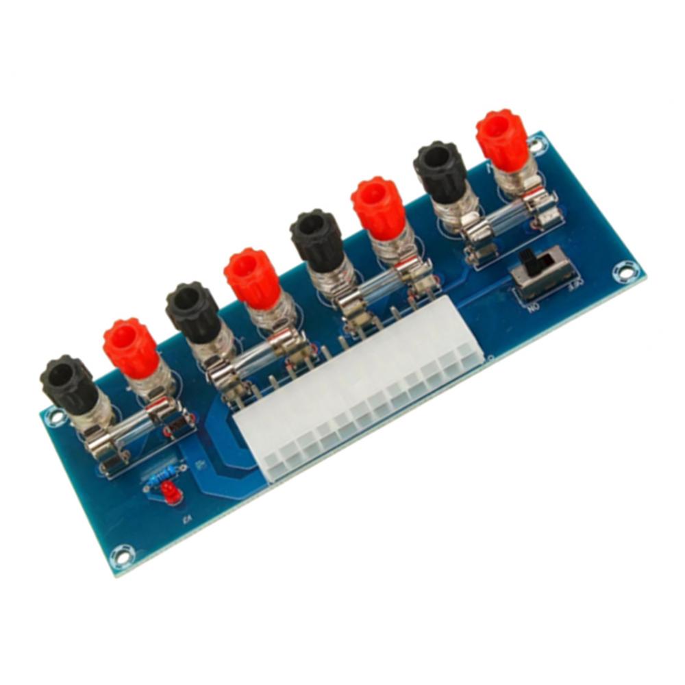 Diy Electronics Lab - ATX コンピュータ電源ブレークアウトボード 20 ピン互換ベンチトップモジュール DIY 電子ラボ用