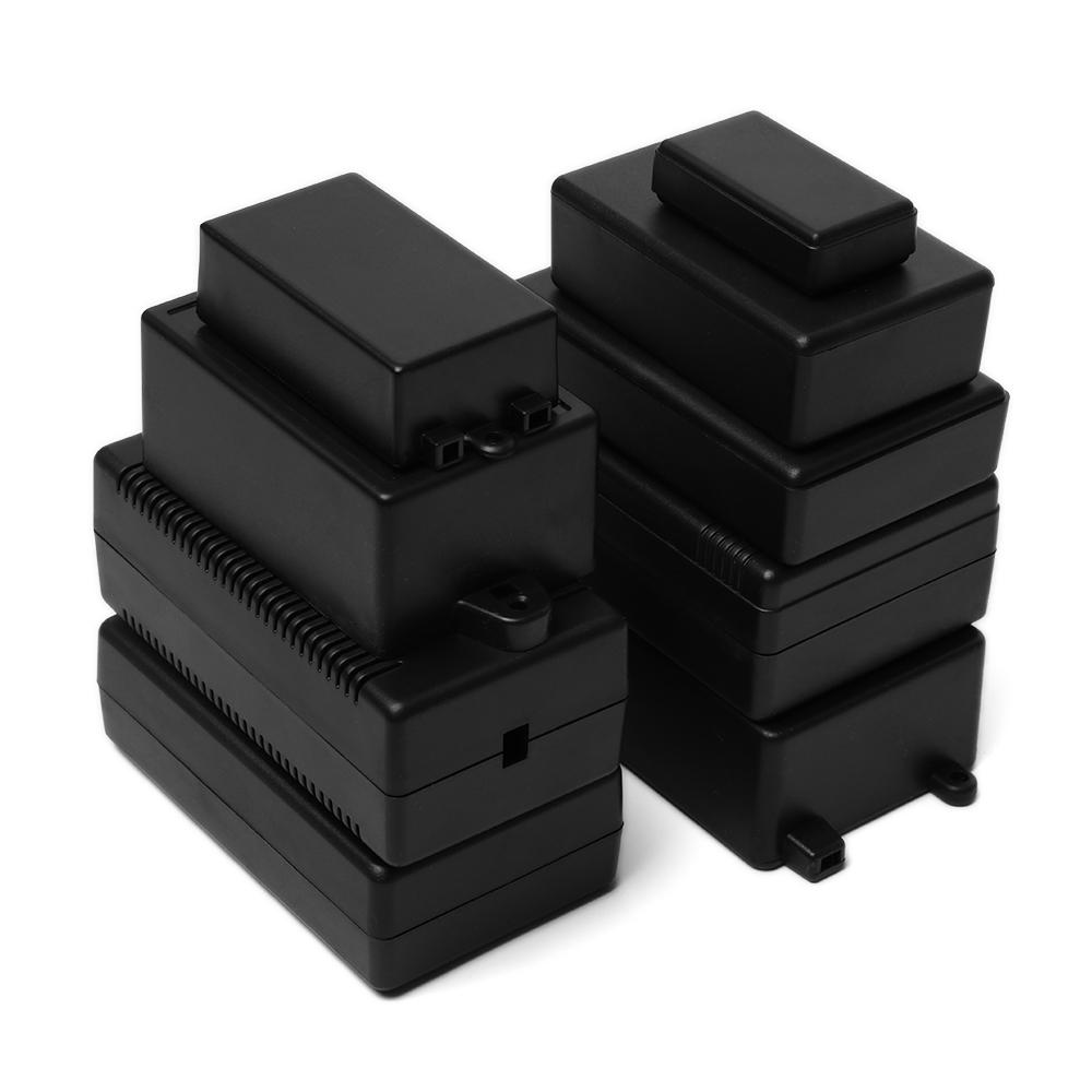 Diy Electronics Storage - プラスチック製収納ケース,1ピース,黒,防水,日曜大工のハウジング,電子収納ボックス,化粧品