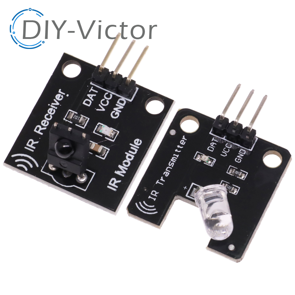 Ir Infrared Receiver - 電子ビルディングブロック用IR赤外線送信機モジュール、デジタルレシーバー、arduinoセンサー、38KHz、5v、DIY