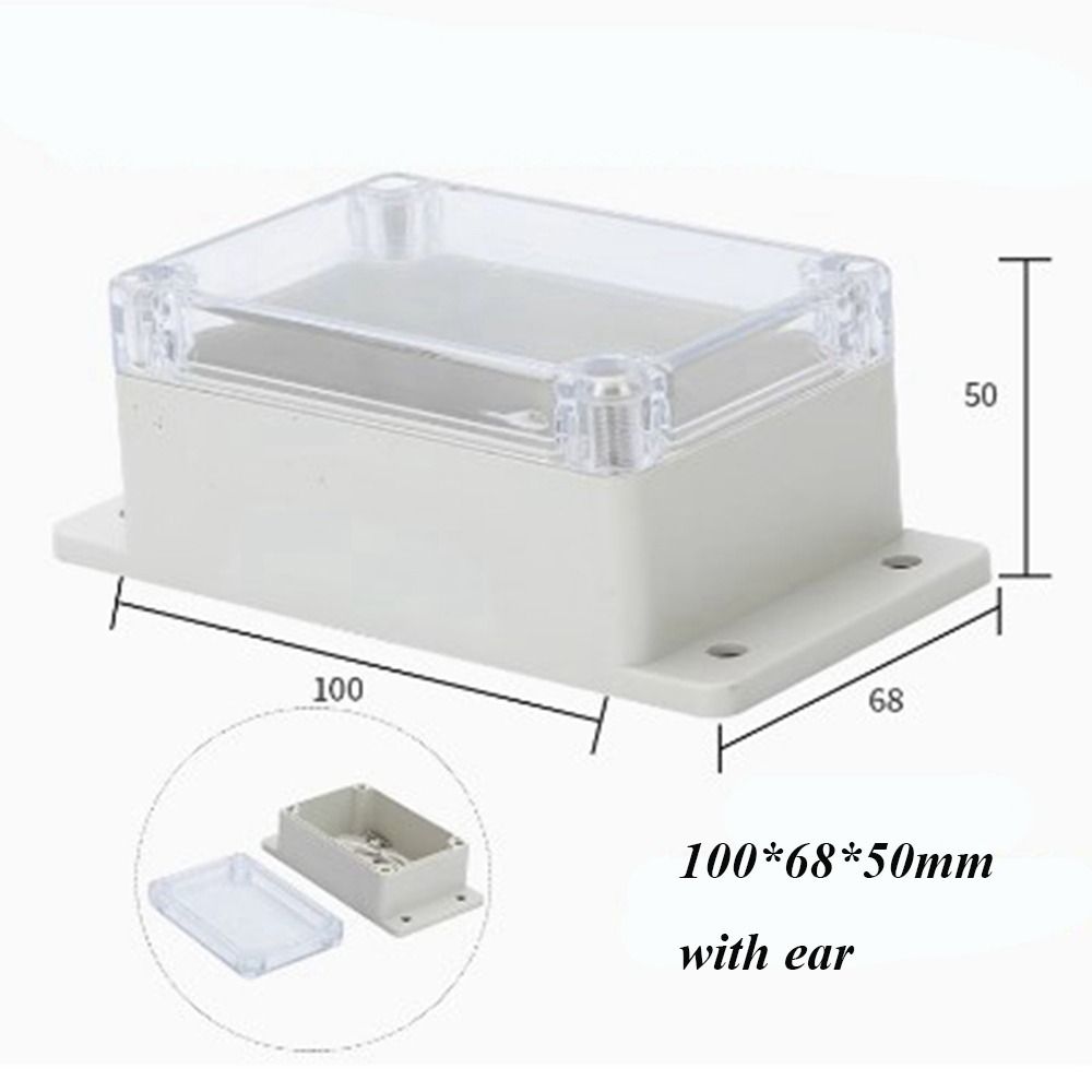 防水屋外ジャンクションボックス透明プラスチック電子機器ハウジ - Diy Electronics Websites のレビューと価格