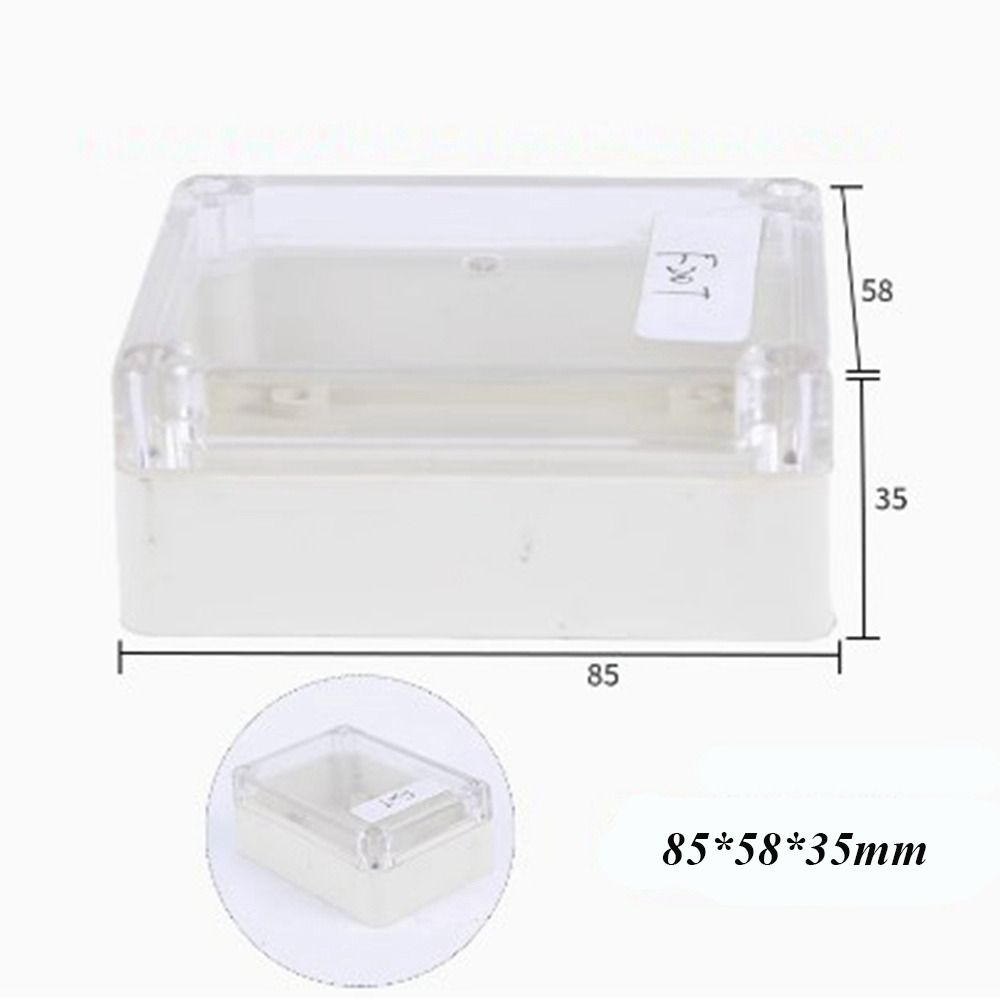 防水屋外ジャンクションボックス透明プラスチック電子機器ハウジ - Diy Electronics Websites のレビューと価格