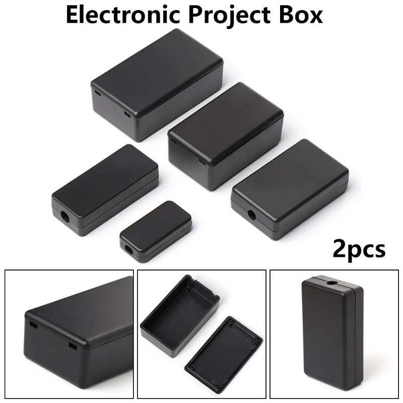 高品質の防水プラスチックケース,日曜大工用の黒いハウジング, - Diy Electronics Storage のレビューと価格