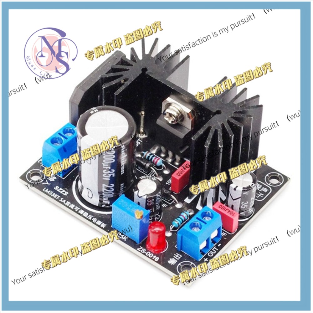 調整可能なLM317 1.5A出力リニアレギュレータ電源ボー - Diy Electronics Filament のレビューと価格