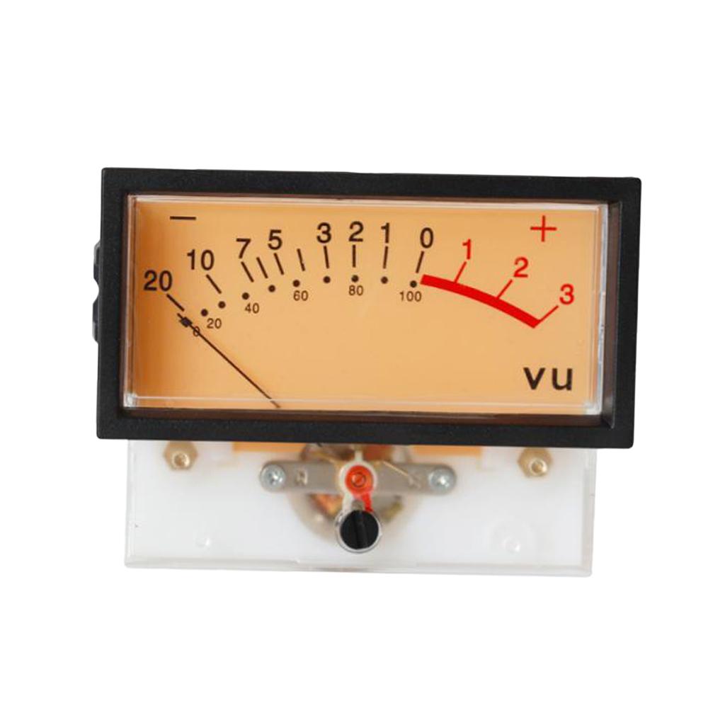 デュアルVUメーターキット、アンバー色のライトパネル、アナロ - Diy Analog Electronics のレビューと価格