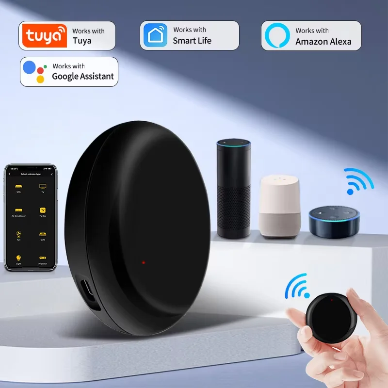 Tuya WiFi スマートユニバーサル IR リモコン D - Ir Infrared Receiver のレビューと価格