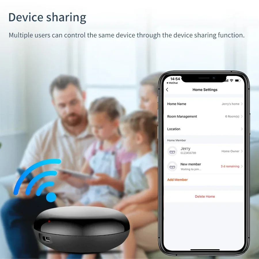 Tuya WiFi スマートユニバーサル IR リモコン D - Ir Infrared Receiver のレビューと価格