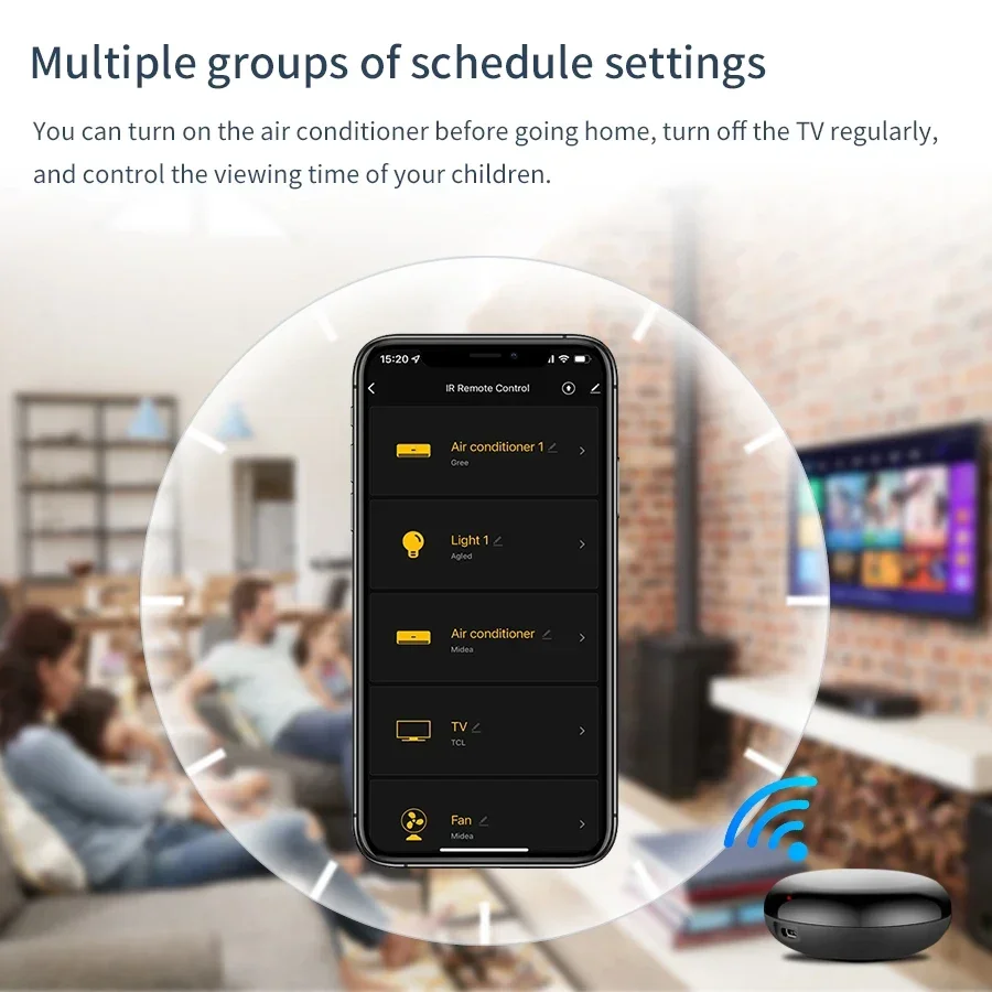 Tuya WiFi スマートユニバーサル IR リモコン D - Ir Infrared Receiver のレビューと価格