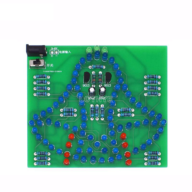 DC 3-5V DIY LED スイング風鈴電子キット揺れ風 - Diy Analog Electronics のレビューと価格
