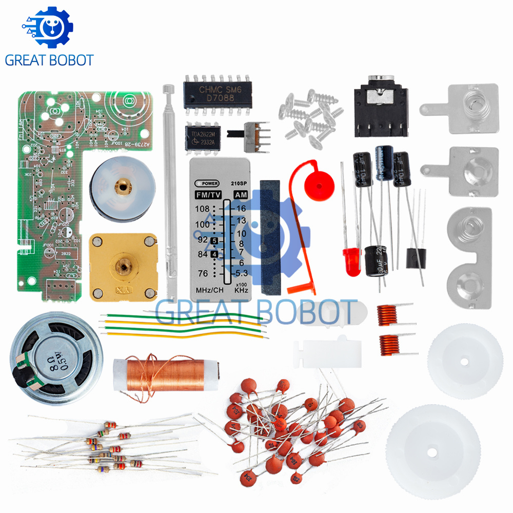 BS 1 セット AM/FM ステレオラジオ DIY キット - Diy Electronics Websites のレビューと価格