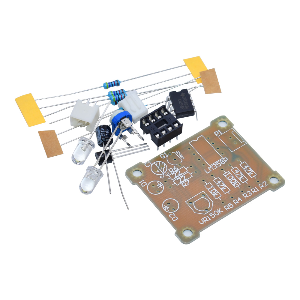 WAVGAT LM358 LED呼吸灯キット DIY電子製作 - Diy Electronics Lab のレビューと価格