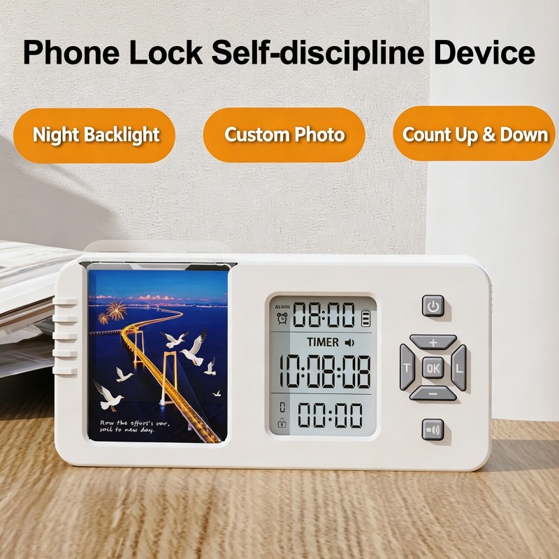 多機能タイマー付き電子規律収納ボックス、ディスプレイ画面付き - Diy Electronics Storage のレビューと価格