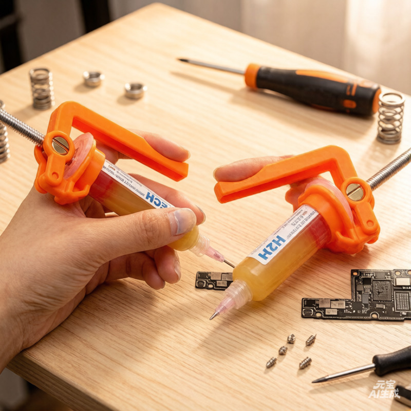 10CCはんだペーストディスペンサーシリンジ（アルミプッシャ - Diy Elektronic のレビューと価格