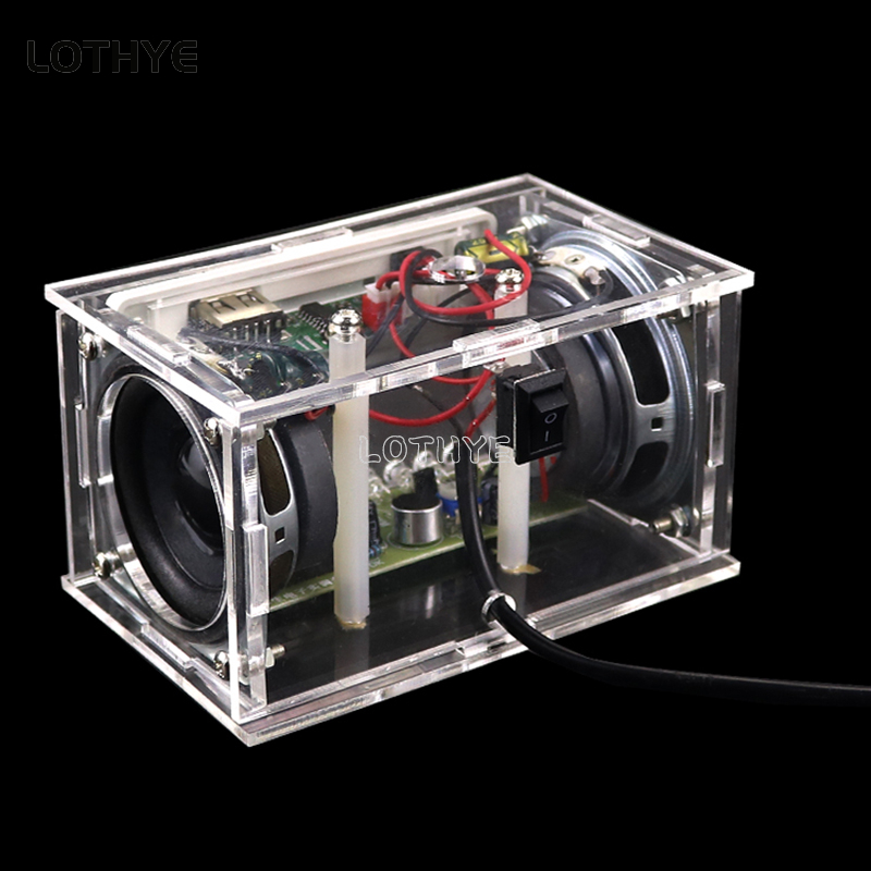 ミニアンプオーディオ Bluetooth 3W*2 スピーカ - Diy Elektronic のレビューと価格