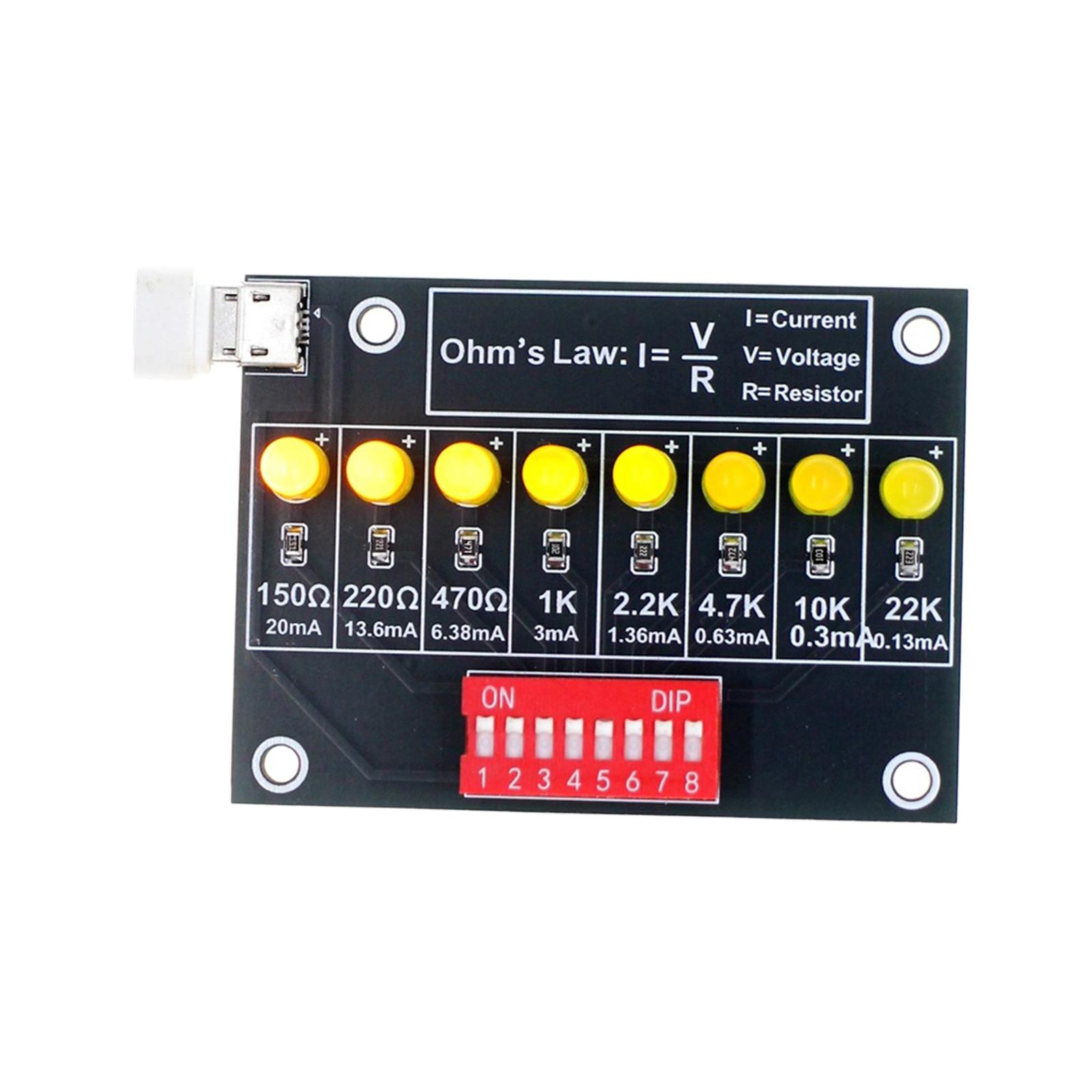 DIY はんだ付け練習キット オームズ法則学習ボード 金属電 - Diy Electronics Lab のレビューと価格