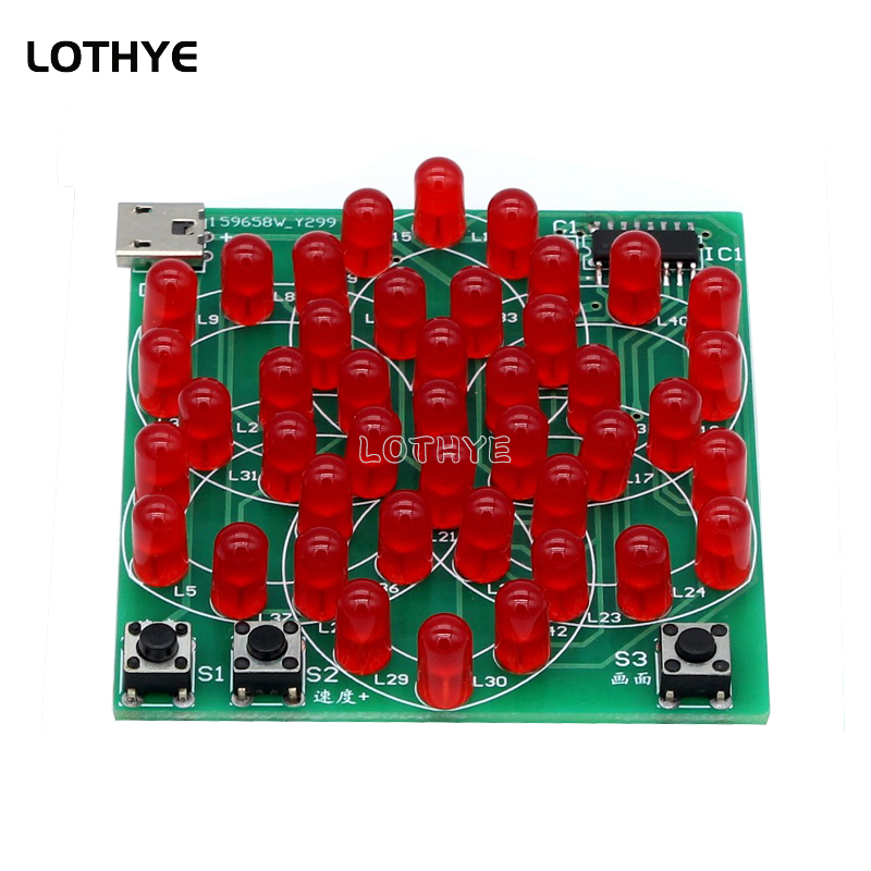 LED電子ウィンドミルライト、マルチスタイルパターン、5v、 - Diy Elektronic のレビューと価格