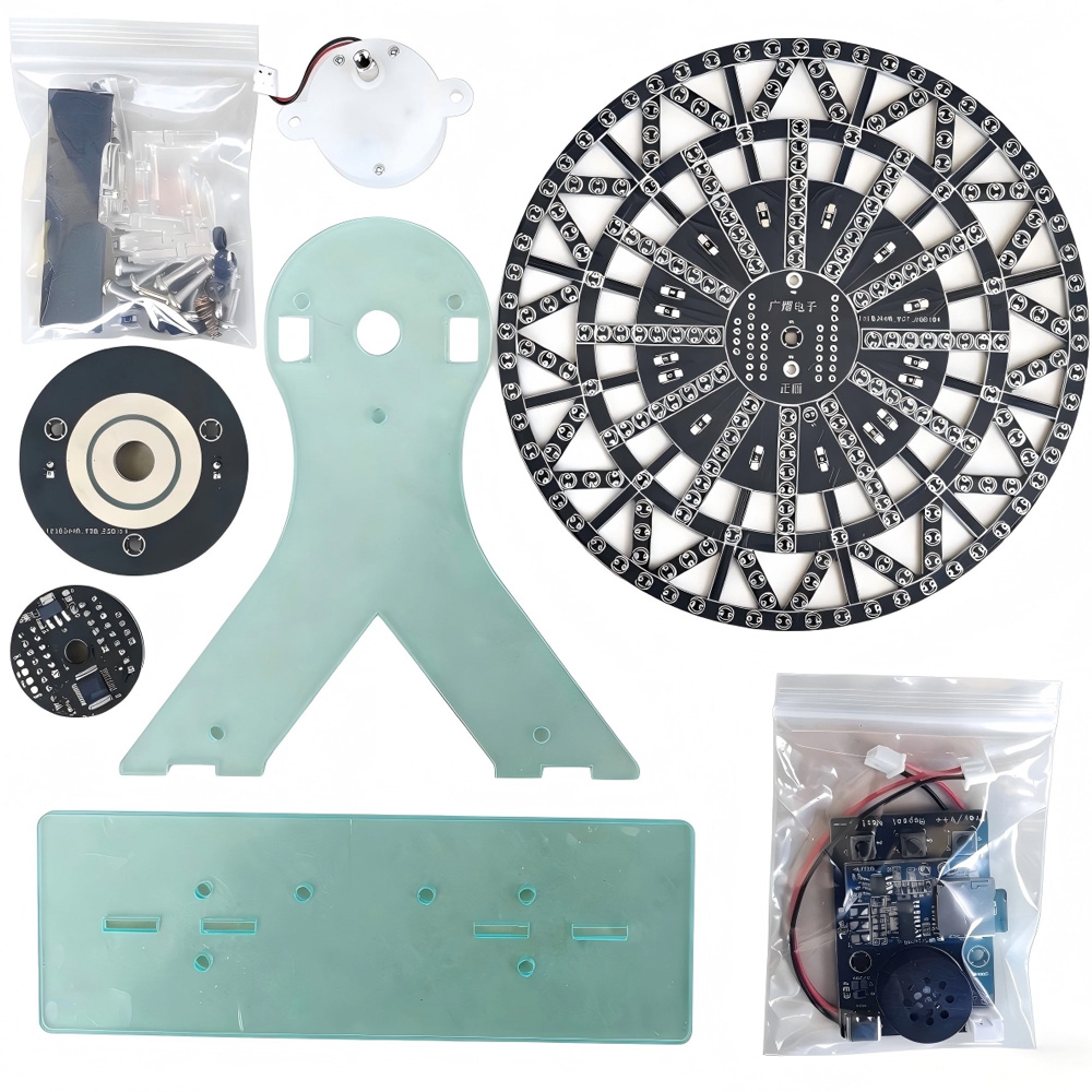 DIY電子キット LEDライト付きミュージカル観覧車 DIY - Diy Electronics Button のレビューと価格