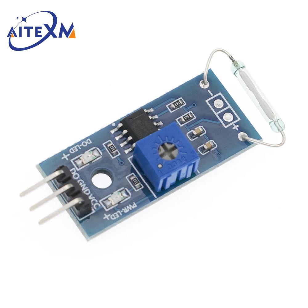 LM393 リードセンサーモジュールマグネトロンモジュールリ - Diy Analog Electronics のレビューと価格