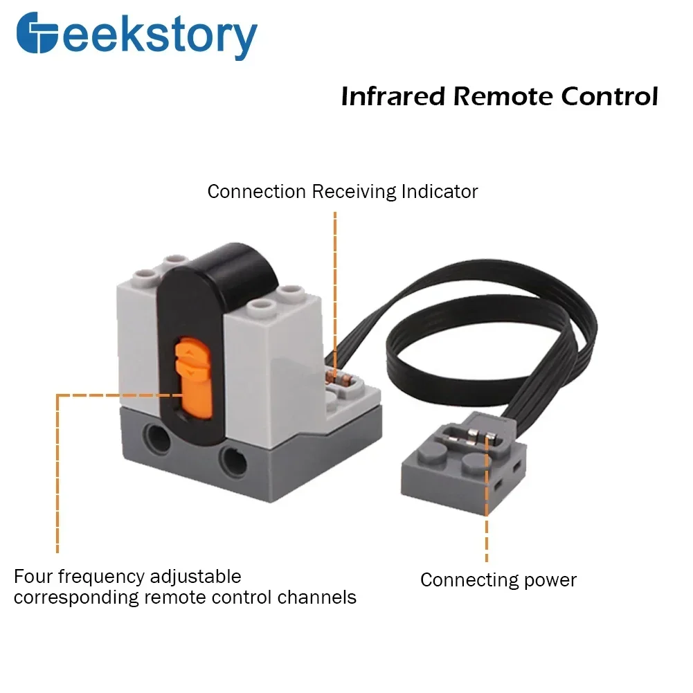 テクニカル MOC 電源機能部品赤外線リモコン受信機セット  - Ir Infrared Receiver のレビューと価格