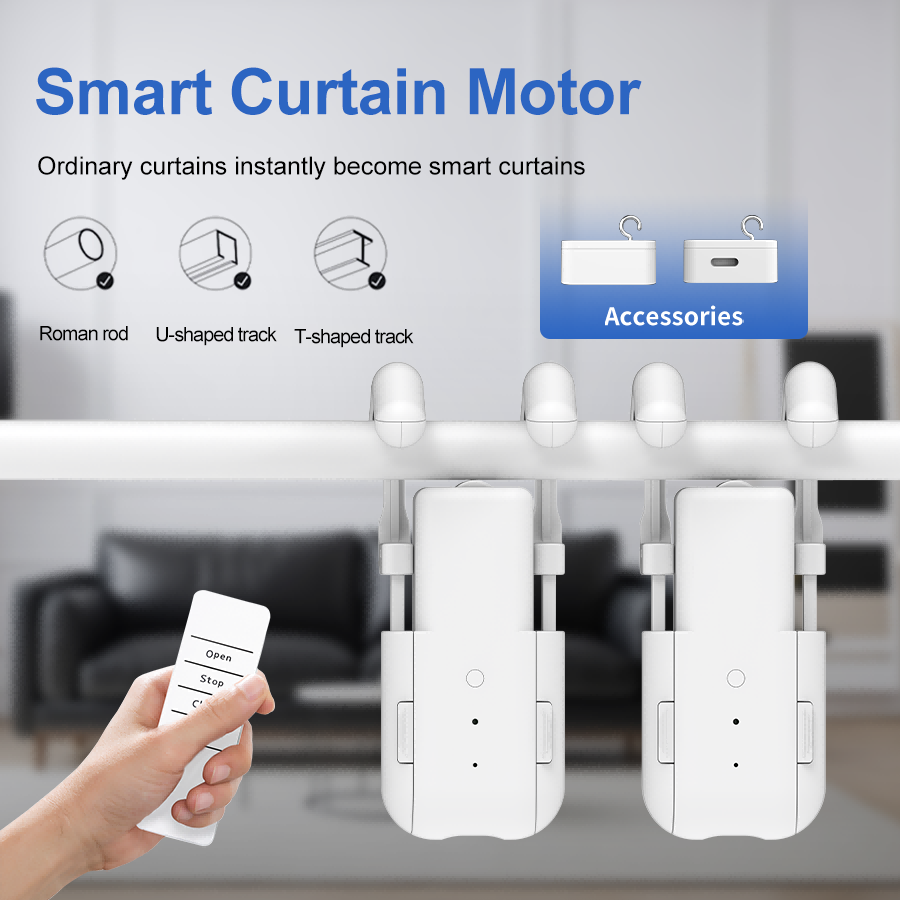 スマート家庭用カーテンオープナー電子 3in1Track カ - Diy Electronics Button のレビューと価格