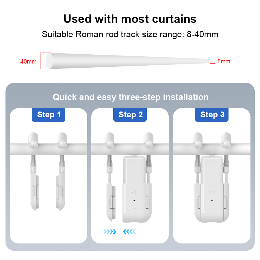 スマート家庭用カーテンオープナー電子 3in1Track カ - Diy Electronics Button のレビューと価格
