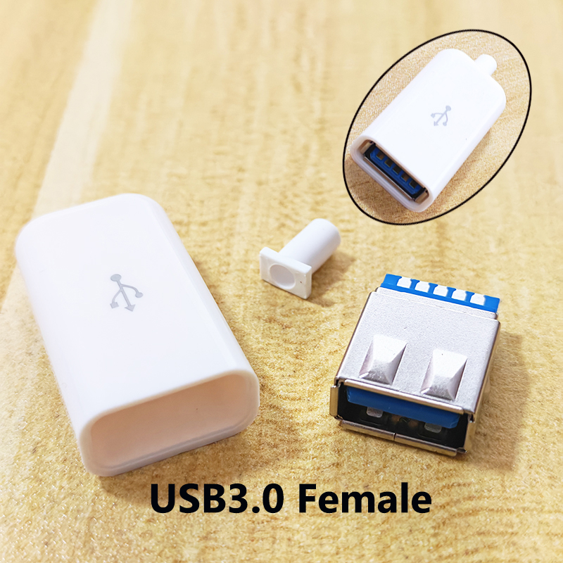 1/2/5 セット USB 3.0 オス-メスはんだコネクタ - Diy Elektronic のレビューと価格