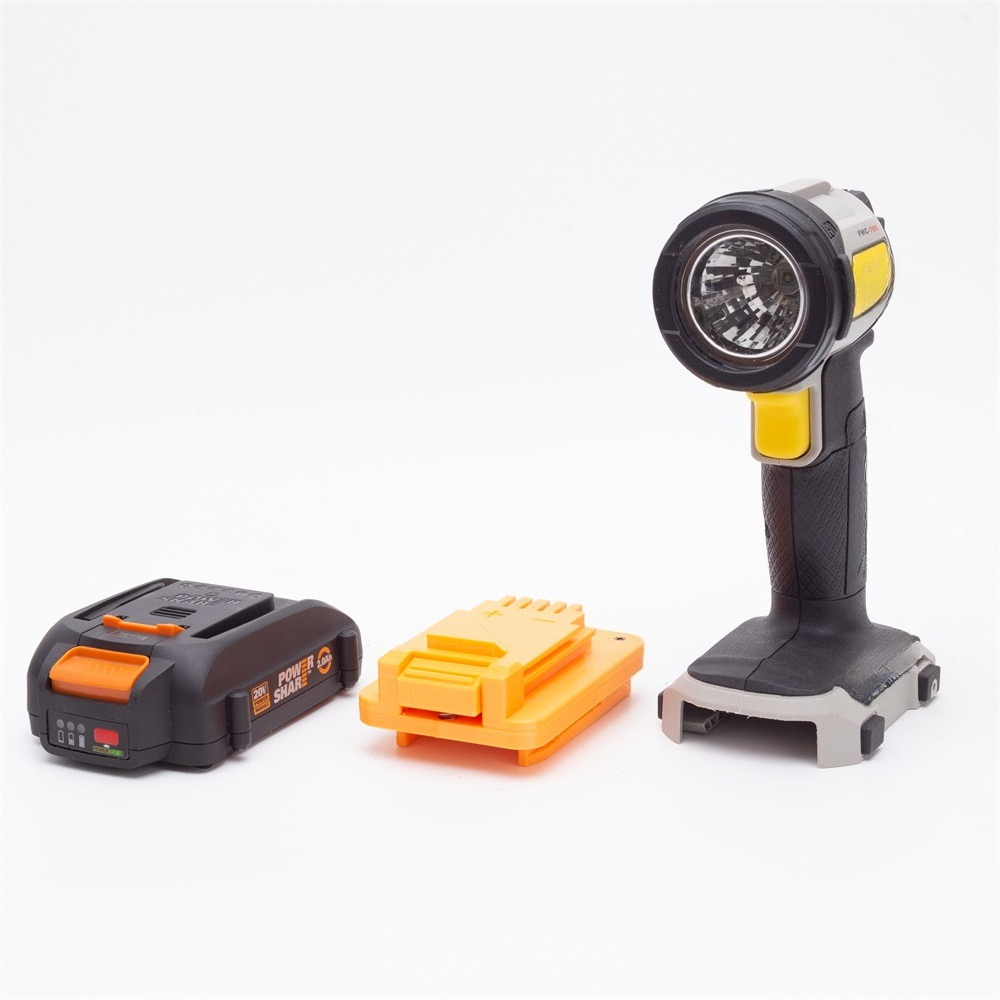 Worx 20V 6ピンバッテリー用変換アダプター。Port - Black+Decker Tool 20V Max のレビューと価格