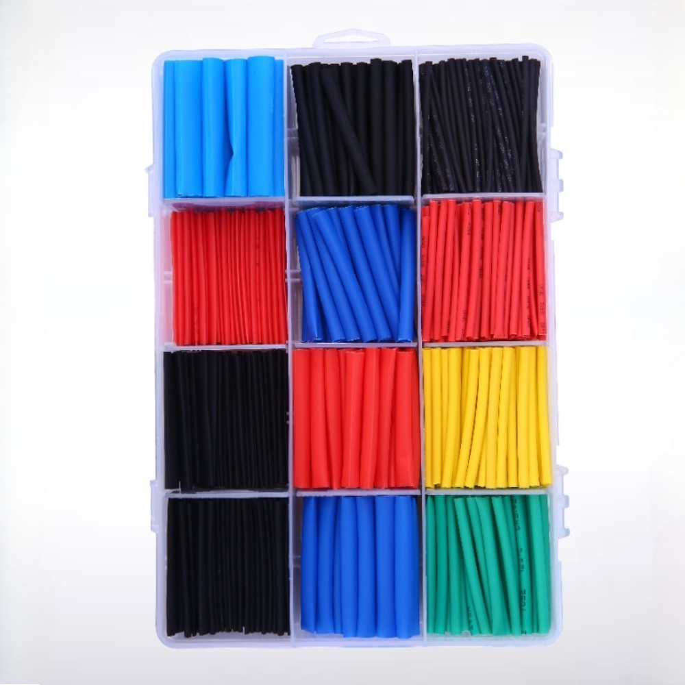 熱収縮チューブキット 耐熱チューブ 熱収縮ワイヤーラッピング - Heat Shrink Tubing のレビューと価格