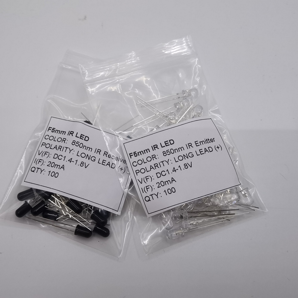 3 ミリメートル 5 ミリメートル IR LED 発光ダイオ - Ir Infrared Receiver のレビューと価格