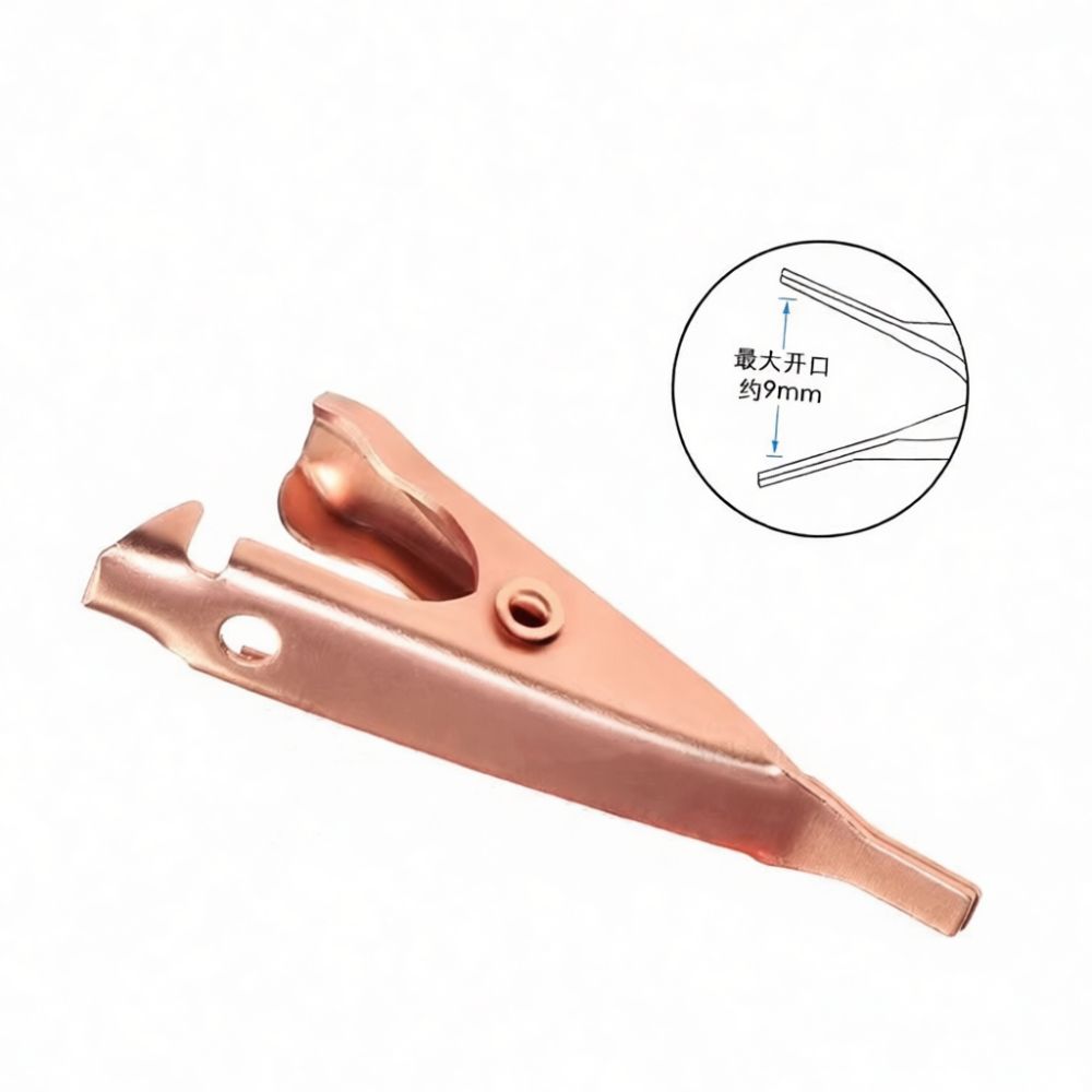 耐久性に優れた純銅製のワニ口クリップセット。多色の保護絶縁ケ - Crocodile Clip Set のレビューと価格