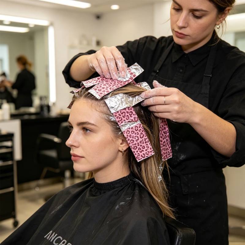 プロ用ヘアティンフォイルと6個のクロコダイルクリップ付きヘア - Crocodile Clip Set のレビューと価格