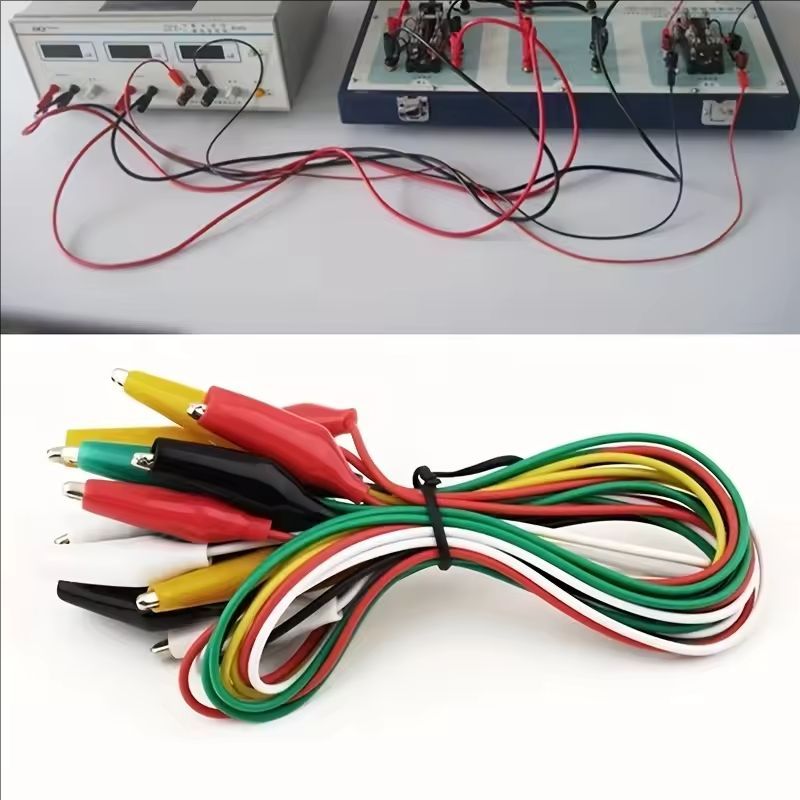 1 セット/10 個ワニ口クリップ電気 DIY テストリード - Crocodile Clip Set のレビューと価格