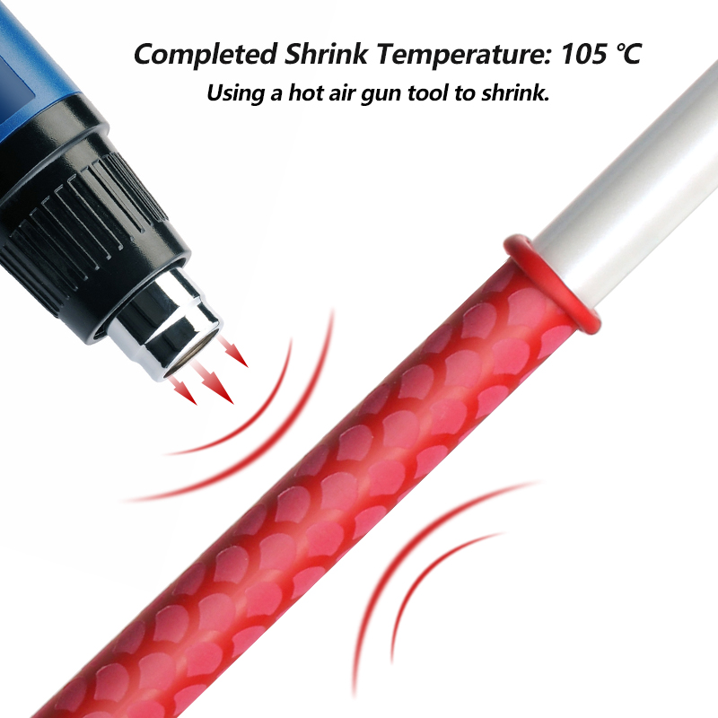 滑り止めヒートシュリンクチューブラップ、15‑60mm防水断 - Heat Shrink Tubing のレビューと価格